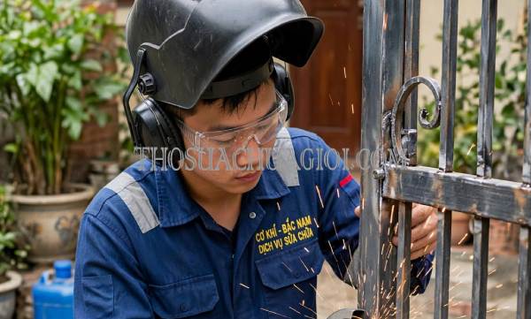 Sửa cửa sắt phường Sơn Qui Đồng Tháp