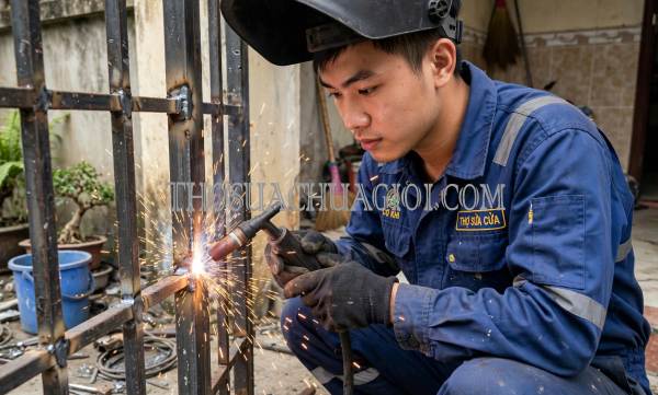 Sửa cửa sắt phường Thanh Hòa Đồng Tháp gọi 30 phút có mặt