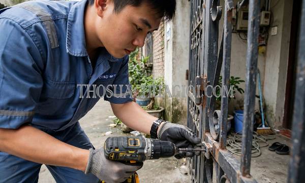 Sửa cửa sắt phường Thanh Hòa Đồng Tháp