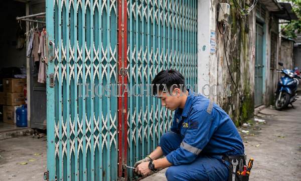 Sửa cửa kéo phường Mỹ Phước Tây Đồng Tháp uy tín 15 phút đến nơi