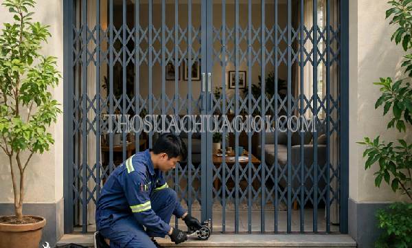 Sửa cửa kéo phường Long Thuận Đồng Tháp chất lượng 25 phút có