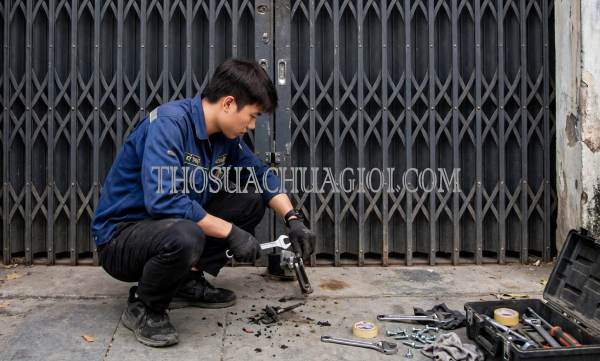 sửa cửa kéo phường Thường Lạc